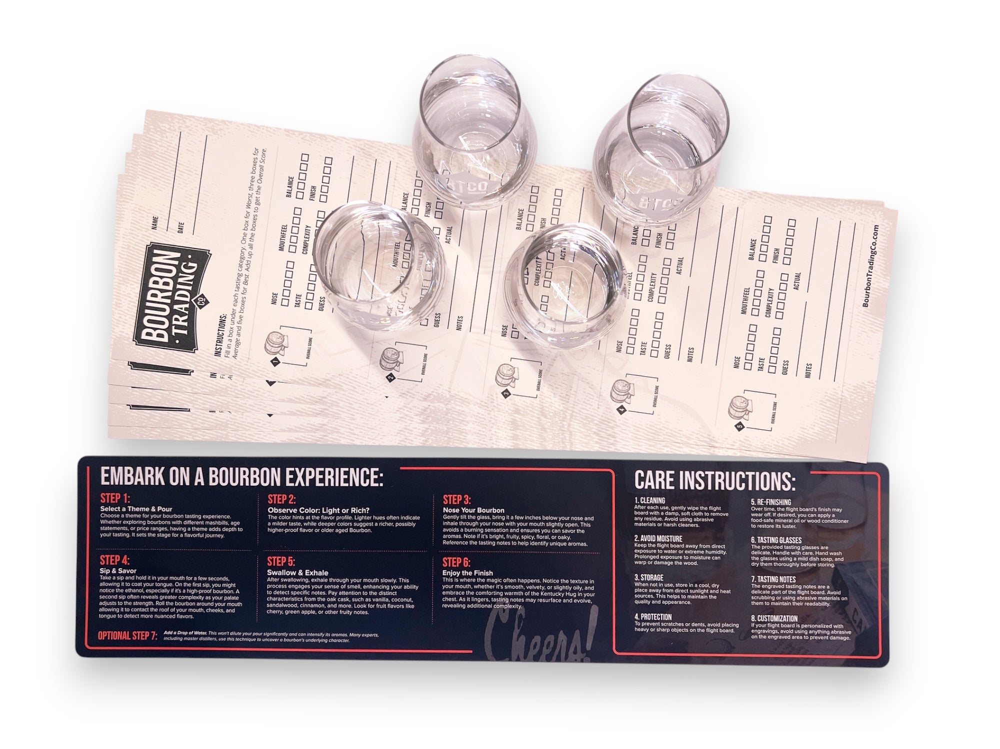 Limited Curly Maple Edition Bourbon Tasting Toolkit