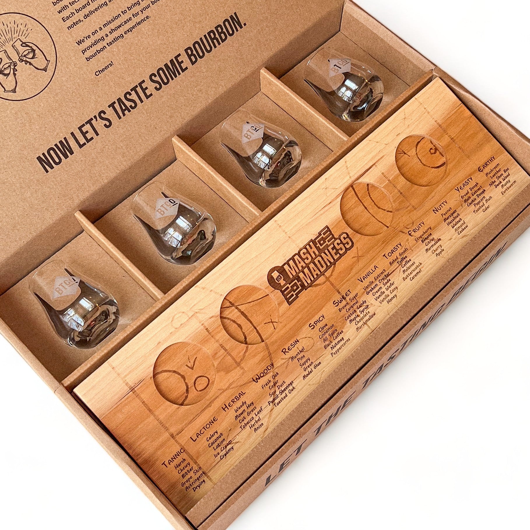 Mash Madness Bourbon Tasting Toolkit