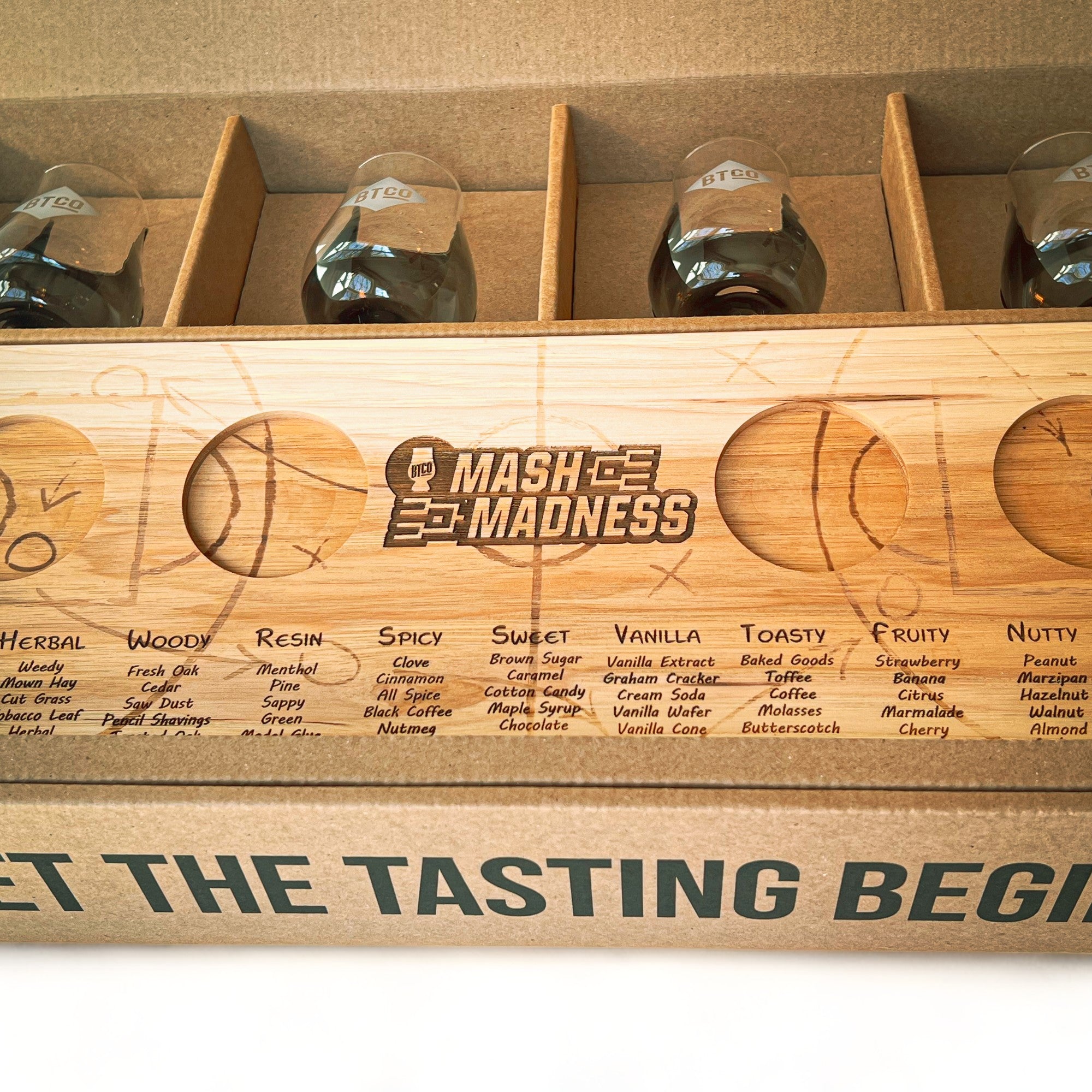 Mash Madness Bourbon Tasting Toolkit