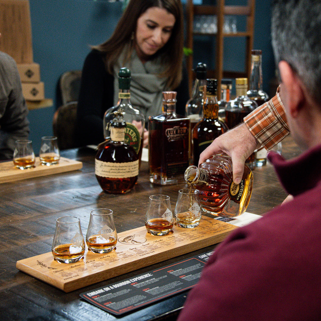 Custom Flight Board Design for Distilleries & Upscale Lounges | Bourbon ...