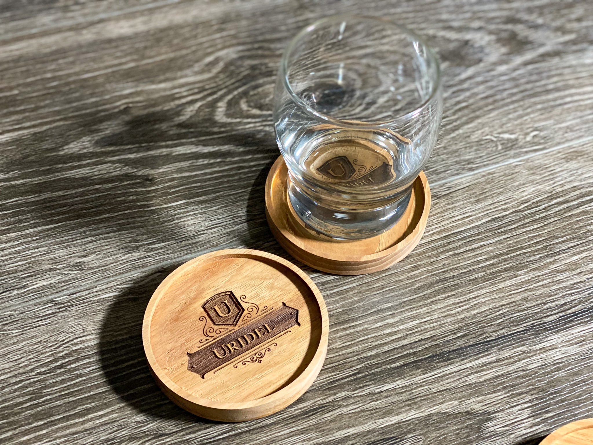 Personalized Premium Wood Coaster