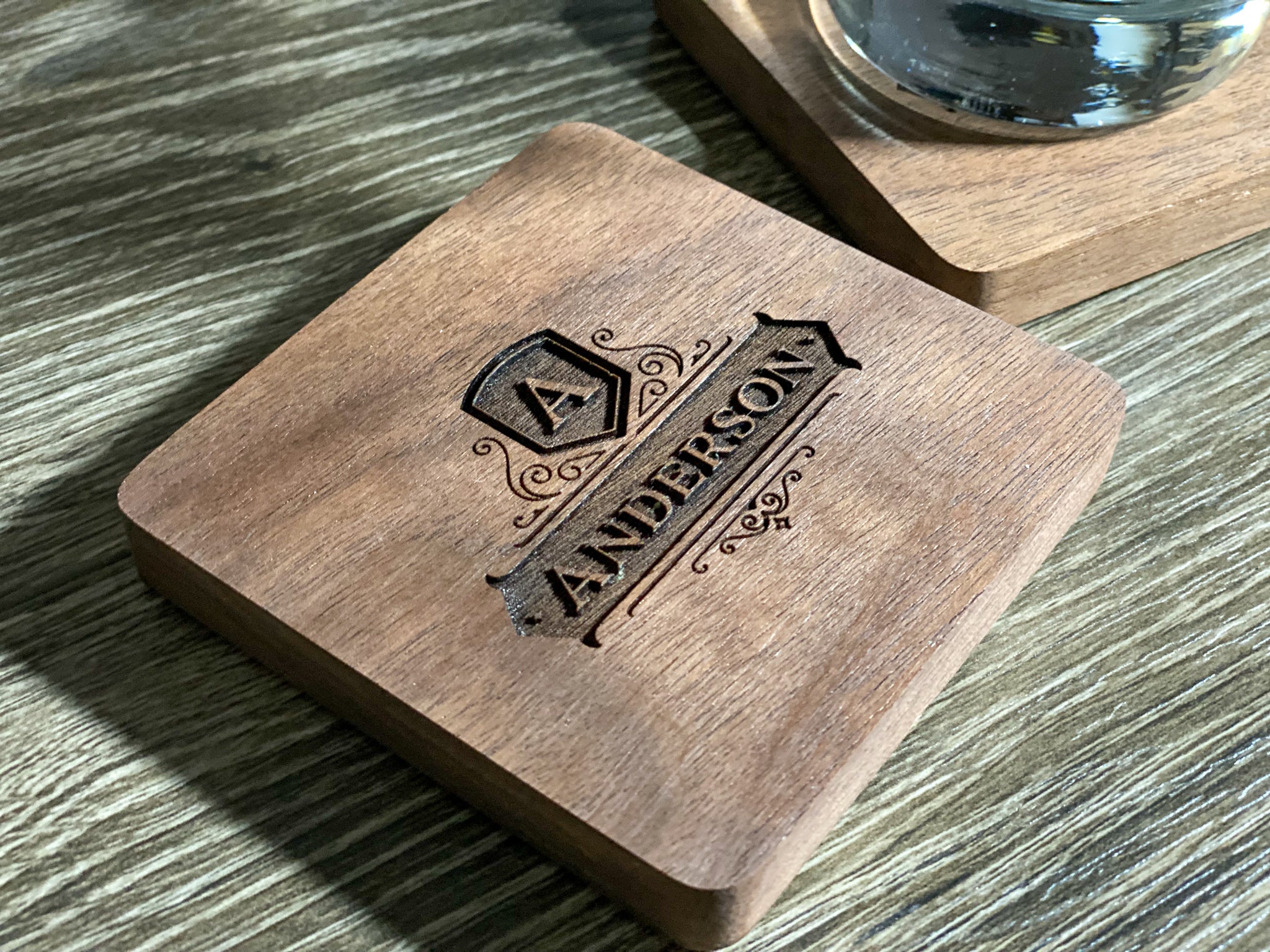 Personalized Premium Wood Coaster