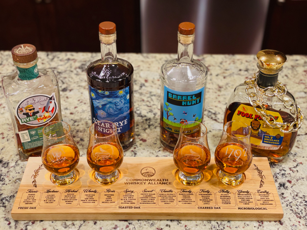 MEMBERS ONLY: Commonwealth Whiskey Alliance Flight Board